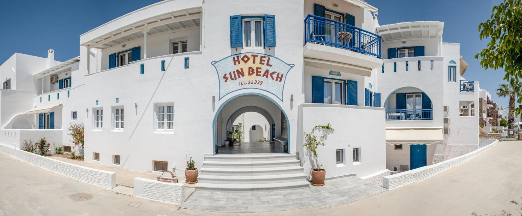 Sun Beach Hotel Naxos City Zewnętrze zdjęcie