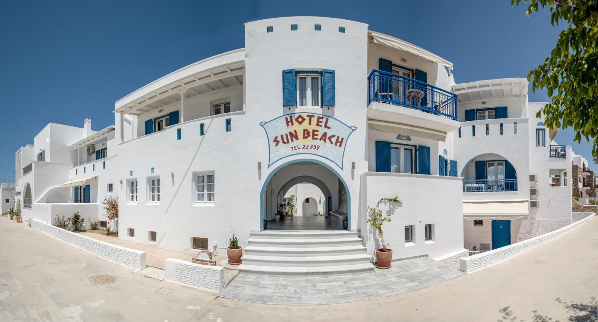 Sun Beach Hotel Naxos City Zewnętrze zdjęcie