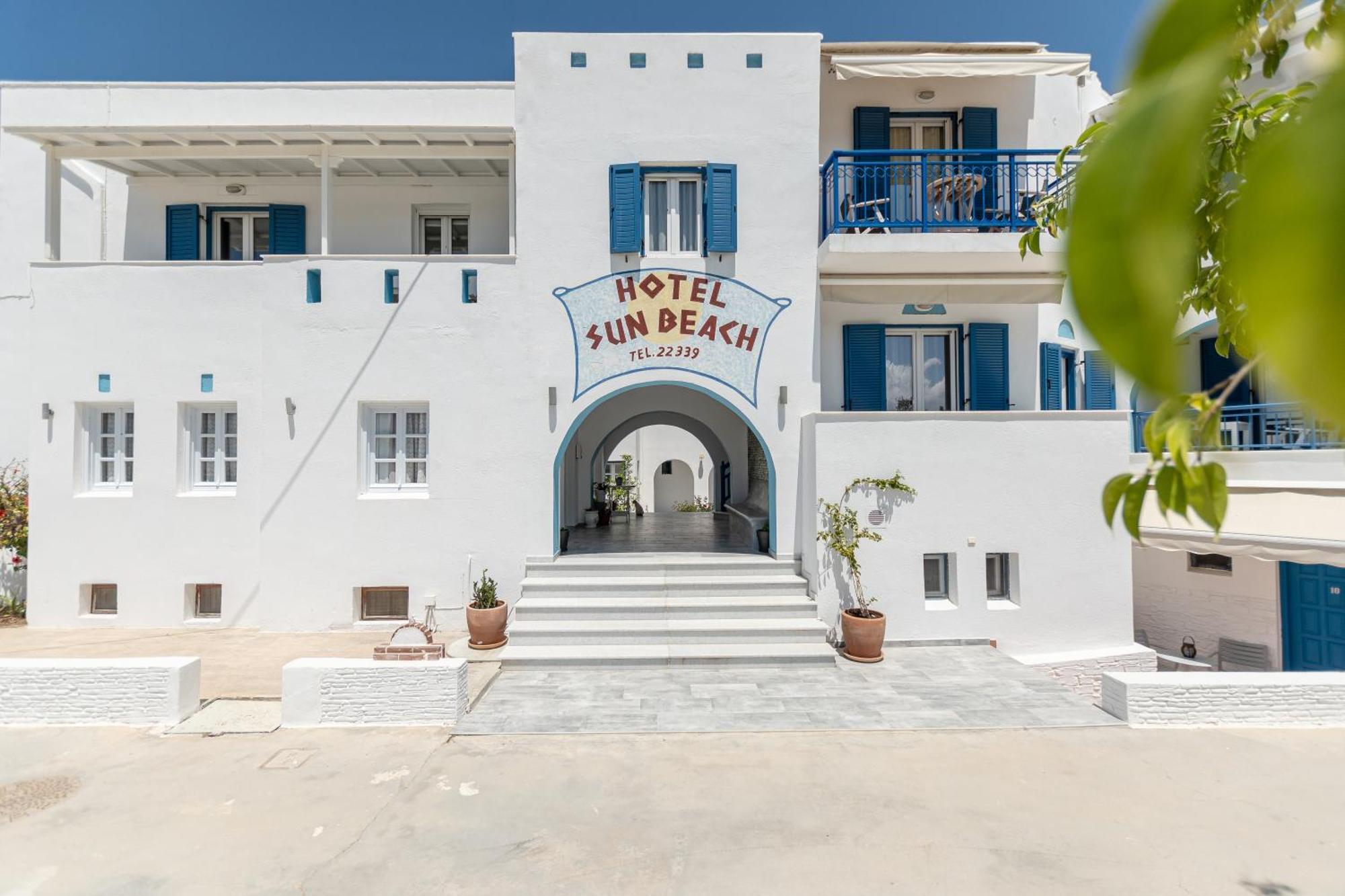 Sun Beach Hotel Naxos City Zewnętrze zdjęcie